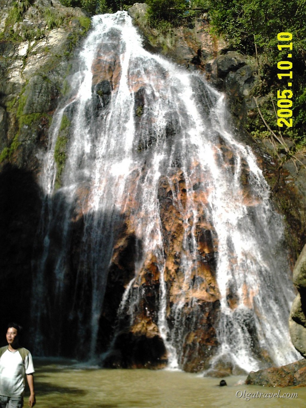 Водопад Намуанг 1 в 2005 году