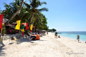 Пляж Алона бич на острове Панглао