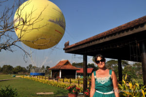 воздушный шар Ангкор ват
