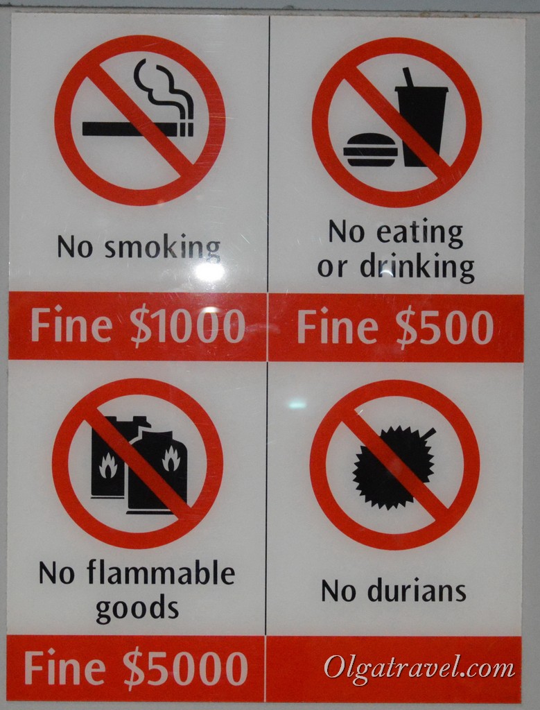 запреты в сингапуре