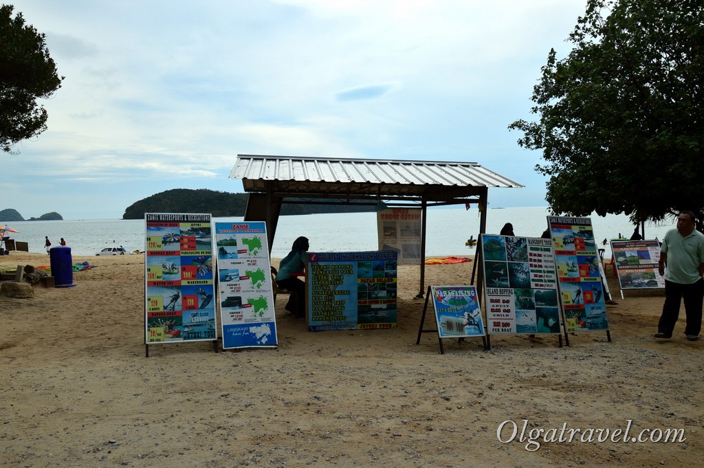 пляж Тенгах Лангкави