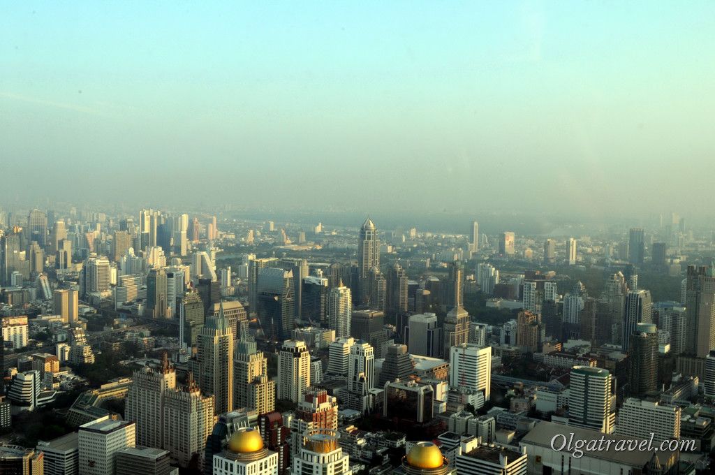 Вид на Бангкок с высоты 309 м